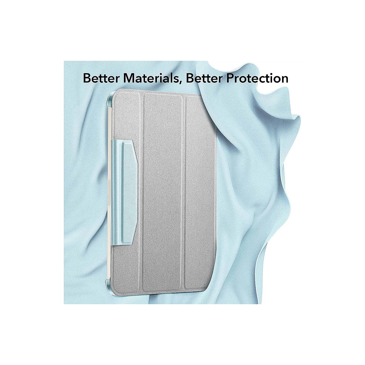 SaharaCase ESR Folio Case for Apple iPad mini A17 Pro & 6th Generation 2021 Aqua (TB00043)