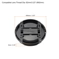 thumbnail image 2 of Unique Bargains Center Pinch Front Lens Cover Dust Camera Lens Cap for Lens with 82mm Thread, 2 Pack, 2 of 6