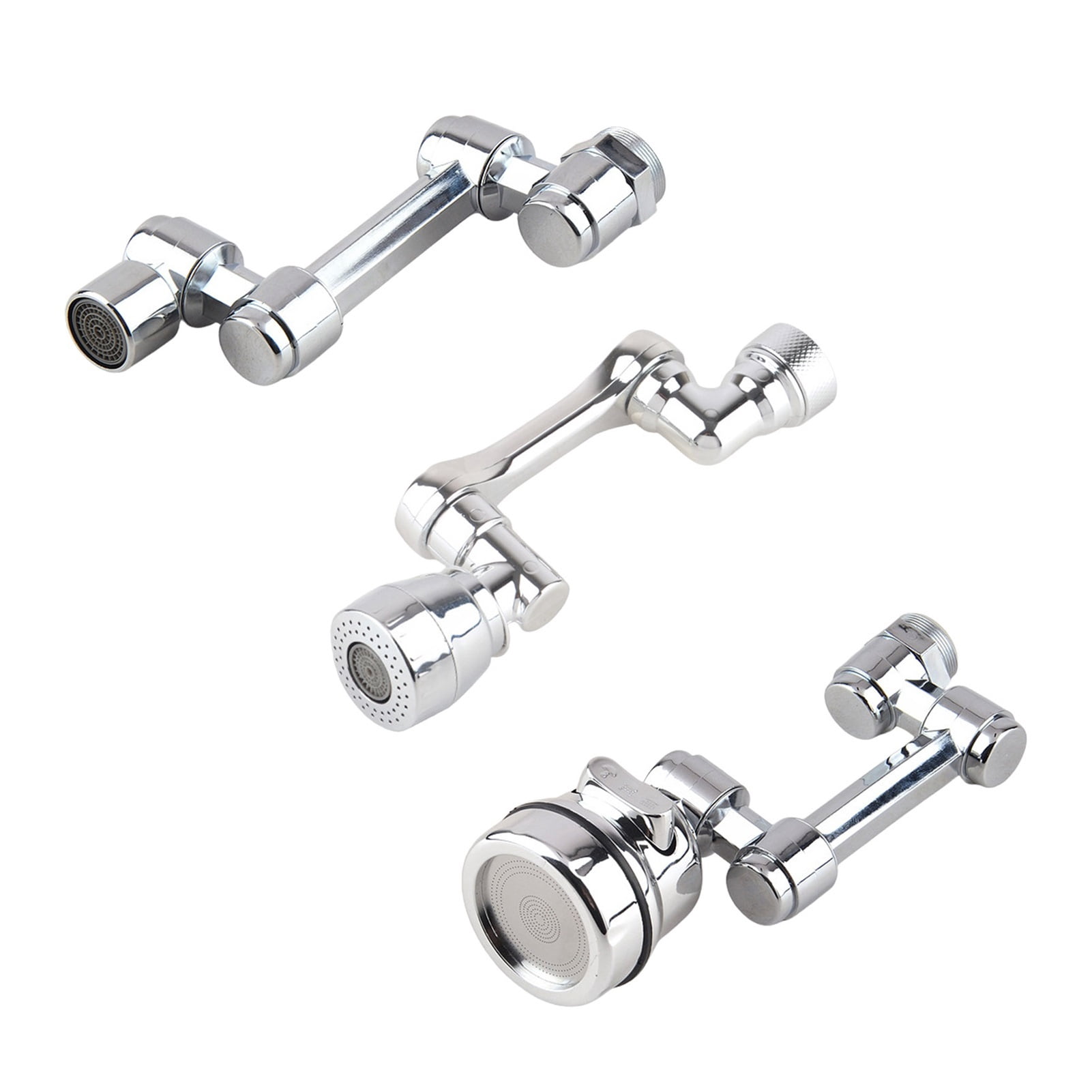 1080° Rotating Faucet Extender Aerator,Universal Wide Angle Splash Faucet Filter For Bathroom Kitchen Sink Faucet Adaptor ,Water Saving
