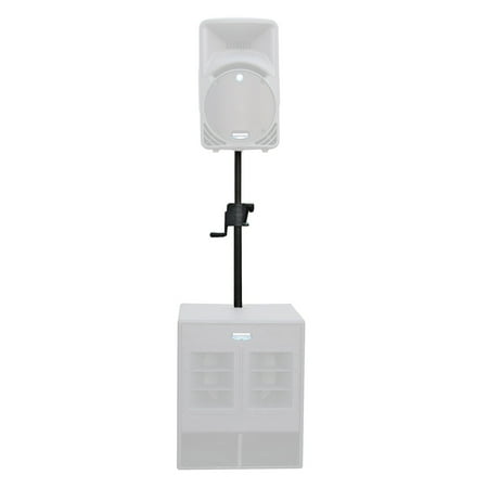 CRANK-UP SPEAKER POLE EXTENSION IN BLACK