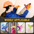 thumbnail image 4 of Razor blade scraper, 1 pack of scraping tools with 10 pieces of 4-inch blades, razor blade scraper for cleaning glass, windows, stove tops, ovens, kitchens, stovetops, shower doors, sticky residues,, 4 of 4