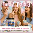thumbnail image 4 of Assorted Jordan Almonds by Its Delish, 3.5 lbs Jumbo Container  Pastel Colors Kosher Almond Nut with Sweet Hard Candy Coating, 4 of 7