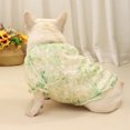 thumbnail image 6 of Floral Printing Pet Clothes - Breathable and Elegant Lovely Pet Sweatshirt Costume for Outdoor Activities, 6 of 8