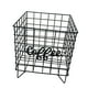 thumbnail image 5 of Soporte para cápsulas de café, cesta de almacenamiento de cápsulas de café, organizador compacto de hierro para estaciones de café, barra organizadora Negro, 5 of 9