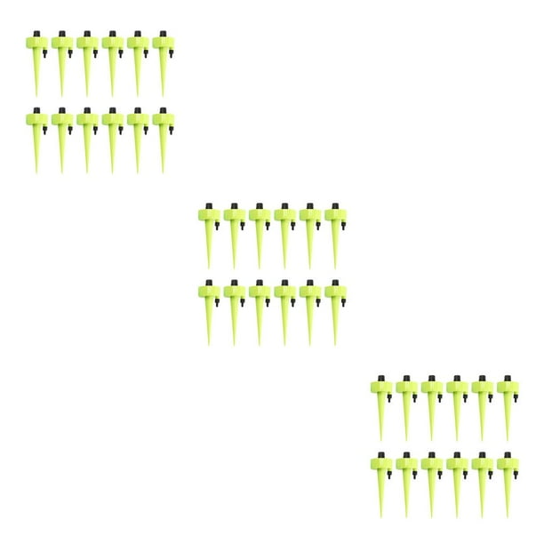 Matsuzay Sistema de riego por goteo automático, herramientas de bebedero con pinchos de agua, rociador de jardín ajustable, maceta verde para Type1 NO1 Matsuzay CBP445587