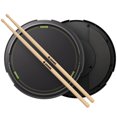 thumbnail image 1 of Drum Practice Pad Donner de 12 pulgadas con simulación de caja, 1 of 9