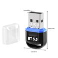 thumbnail image 4 of Methold Módulo adaptador USB compatible con Bluetooth 5,0, receptor de llave, transmisor de Audio, conector ajustable ligero, interfaz tipo C, Videojuegos y accesorios, 4 of 6