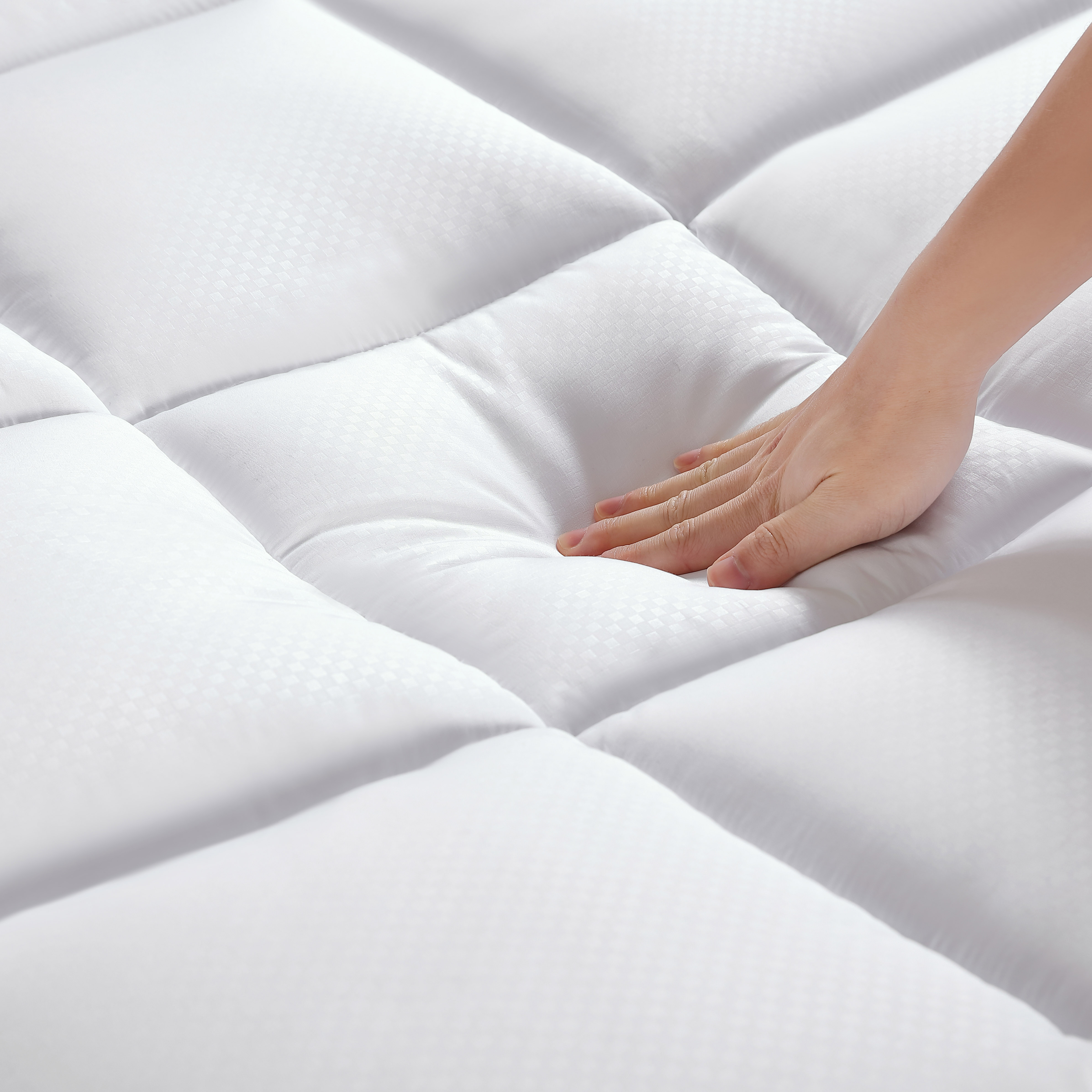 Allswell Ultra Plush Pillow Top Mattress Topper, California King photo 2
