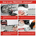 thumbnail image 4 of S-HOME 62CC Gas Chainsaw With Ergonomic Handle And 20 Inch Guide Plate Perfect For Pruning And Sawmill Operations, 4 of 7
