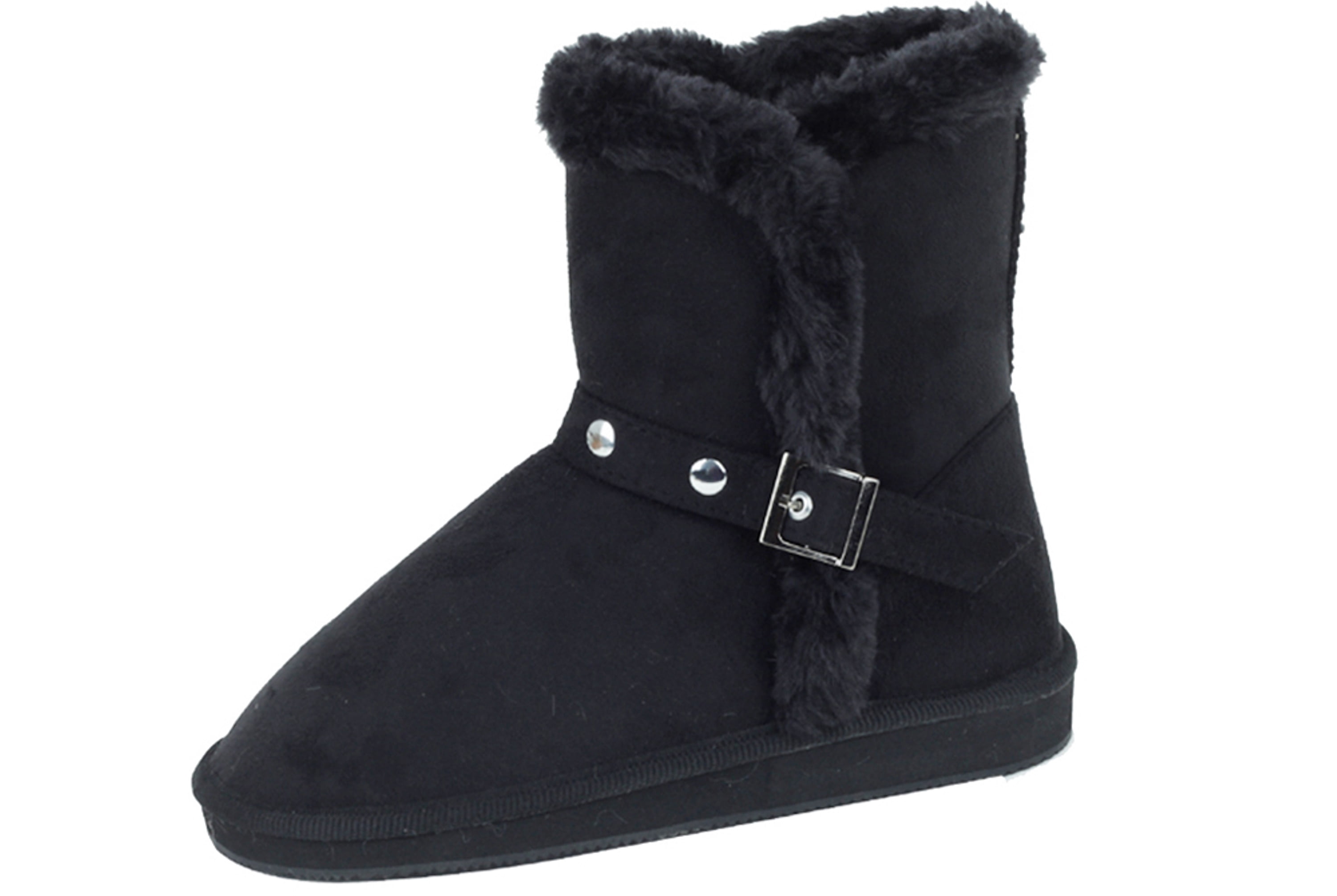 short black suede boots