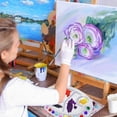 thumbnail image 5 of 2Ps Large Watercolor Paint PalettePlastic Paint Tray, Non-Stick Pallet for Art Painting -12 x 8 inch, 5 of 5