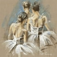 thumbnail image 2 of Meijering, Kitty 12x12 White Modern Wood Framed Museum Art Print Titled - White Dress IV, 2 of 4