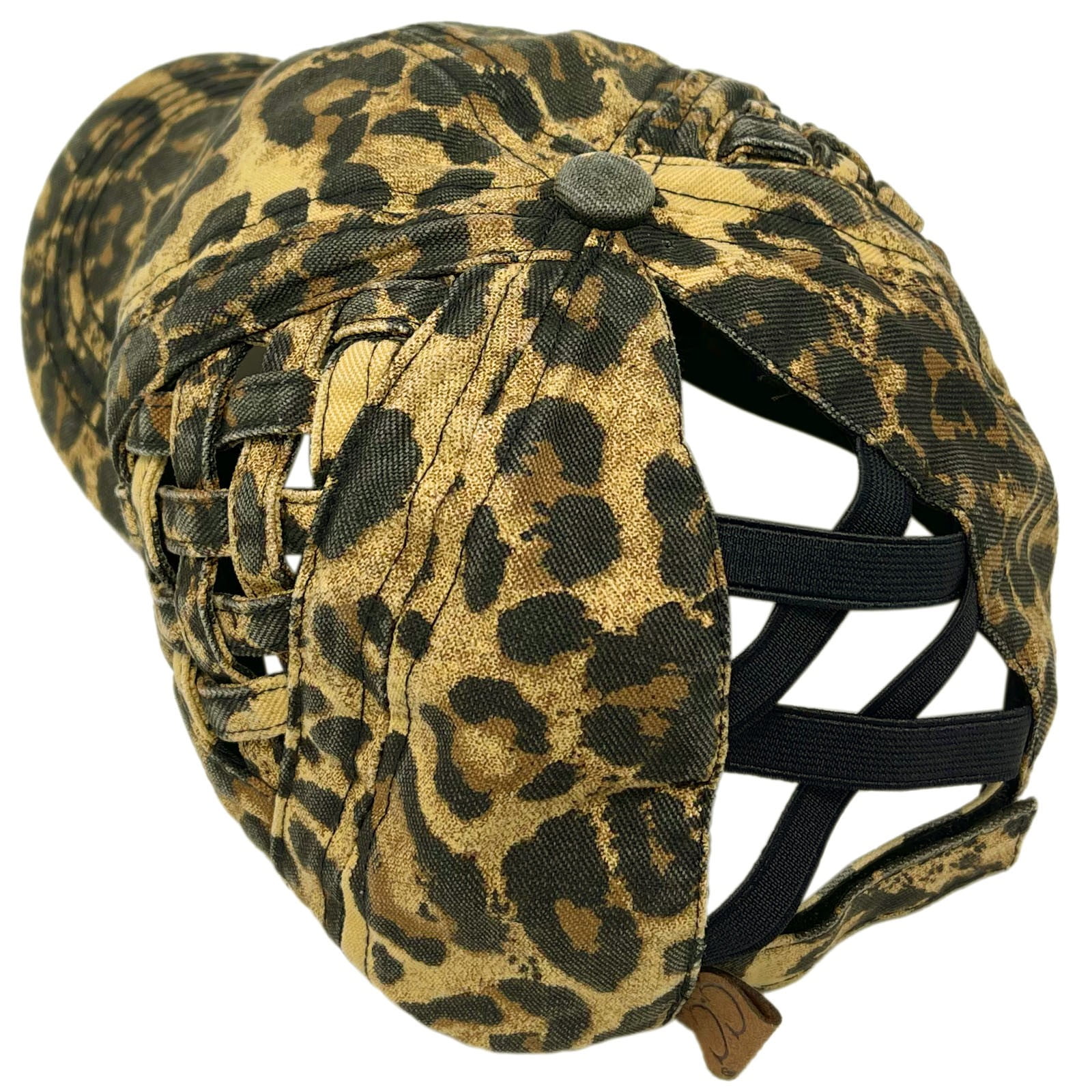 EDOTON Cappelli E Cappellini da Donna Regolabile Coda di Cavallo Baseball Mesh cap (Bianco