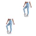 thumbnail image 1 of Qarigey Mujeres Butt Leggings Gimnasio Tie Dye Pantalones largos Hip Lift Cintura alta Deportes Pantalones de chándal Medias Entrenamiento Type4 NO4, 1 of 6