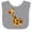 Heather and White, variant on Inktastic Giraffe Jungle Zoo Animal Boys or Girls Baby Bib