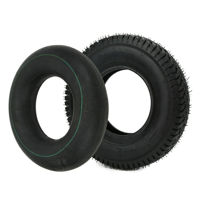 Vehicle Parts, Elasticity Flexible Nylon Universal Tire Inner Tube Set Rubber For Dollies 16in OD 4in-Width For Wagons