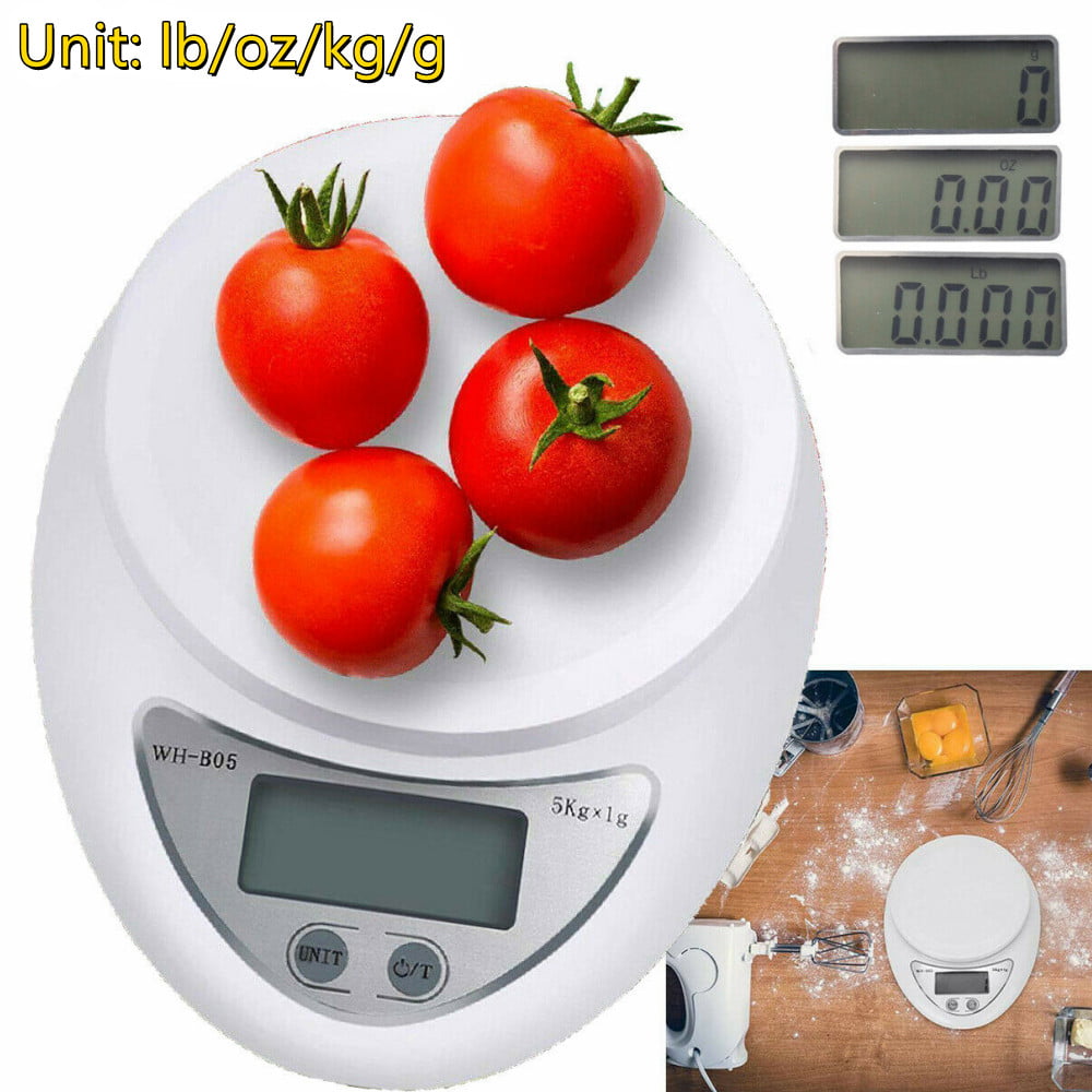 New Digital Kitchen Food Cooking Scale Weigh in Pounds and KG Ounces Grams 