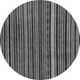 thumbnail image 1 of Ahgly Company Indoor Round Abstract Gray Modern Area Rugs, 5' Round, 1 of 4