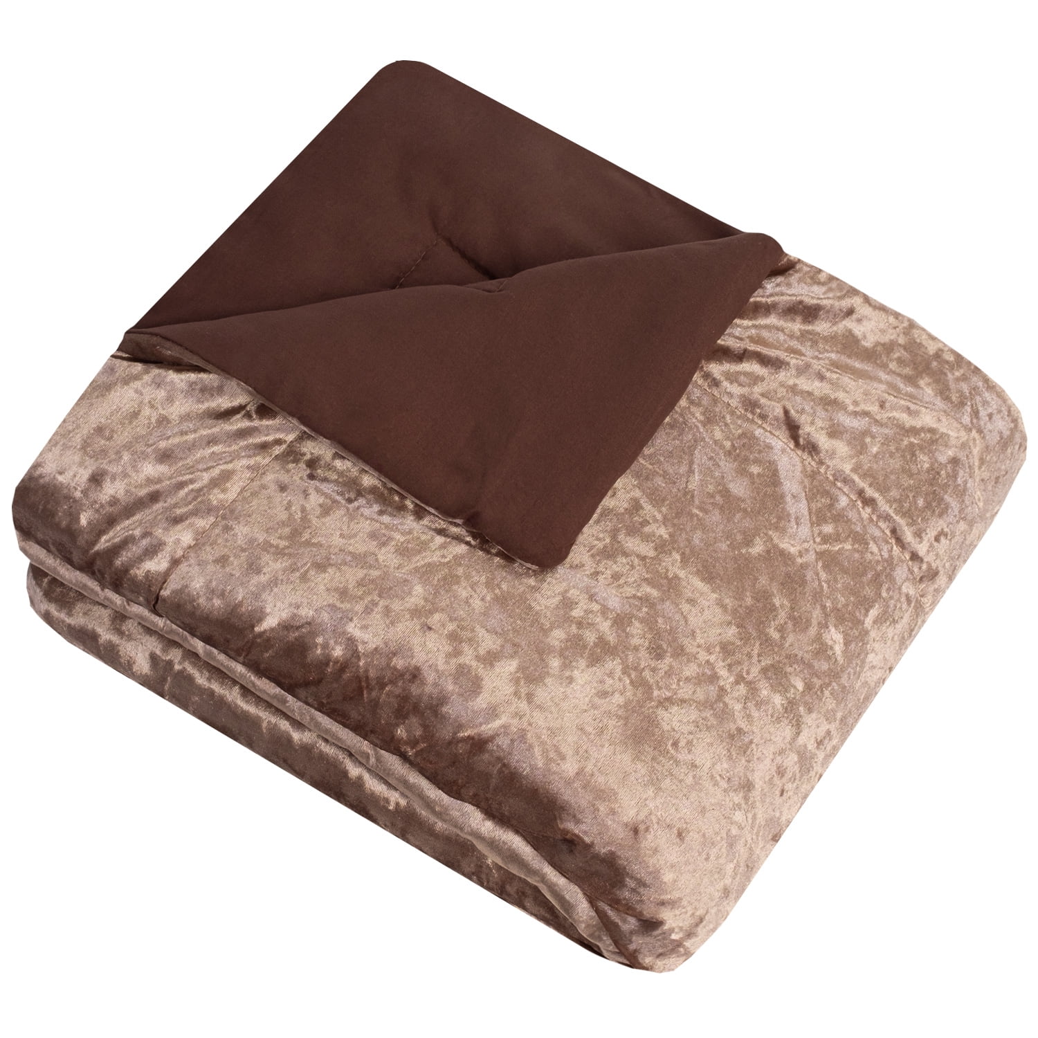 Olivia Crushed Velvet Throw Blanket 50" x 60"