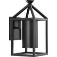 thumbnail image 6 of Stallworth Collection One-Light Matte Black Contemporary Outdoor Large Wall Lantern, 6 of 15