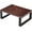 Dark Walnut, variant on Solid Wooden Step Stool for Adults Seniors Non-Slip, Heavy Duty Bed Steps for High Beds with 500 LBS Capacity, Portable Bedside Step Stool Easy Assembly