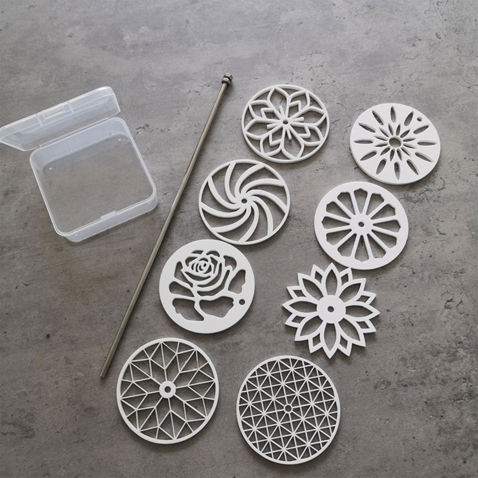 Round Tube Column Shape Soap Moulds Molds Soap Making Supplies Mousse Mould Silicone for Soap