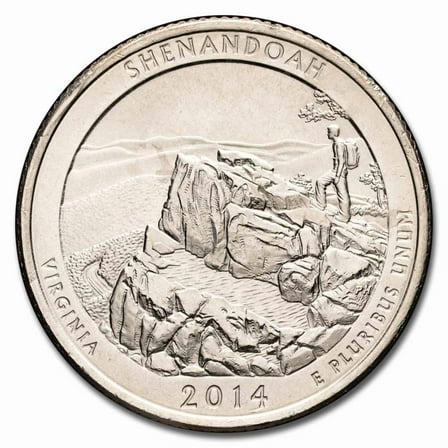 2014-P ATB Quarter Shenandoah National Park BU