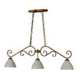 thumbnail image 2 of Meyda 141759 48.5 in. Mona 3 Light Island Pendant, G711 Glass, 2 of 5