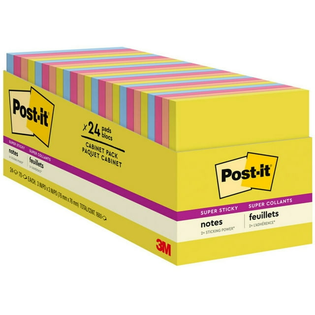 Post-it® Super Sticky Notes