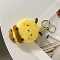 thumbnail image 2 of Llavero de abeja de peluche Llavero de muñeca kawaii Llavero de animal Colgante de abeja realista para mochilas Baby Shower Party Favor Decoración Recuerdos, 2 of 4