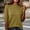 Coffee, variant on Ladies Elbow Length Sleeve Tops, Crew Neck Ribbed Knit Soft Stretchy Slim Fit Solid Casual Daily Wear Pullover Blouse Shirts, Black XL