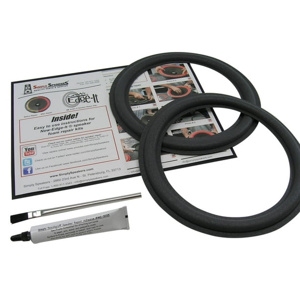 Smaller Advent 9" Foam Speaker Repair Kit FSK9 (PAIR)