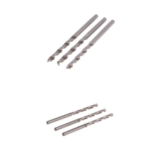 Broca de taladro de metal de vástago de material acero alto de 3 piezas 3,5 3 kusrkot Broca helicoidal