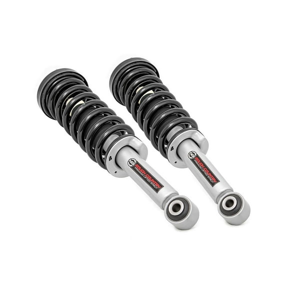 Rough Country N3 3" Loaded Struts (fits) 2009-2013 F150 4WD | Lifted Pre-Loaded Coil Spring | 500070