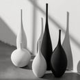 thumbnail image 6 of Decorative Vase, Small/Nordic Ceramic Simple Flower Branches Vase for Table Decoration, Flower Vase Living Room Decoration , White A, 6 of 9