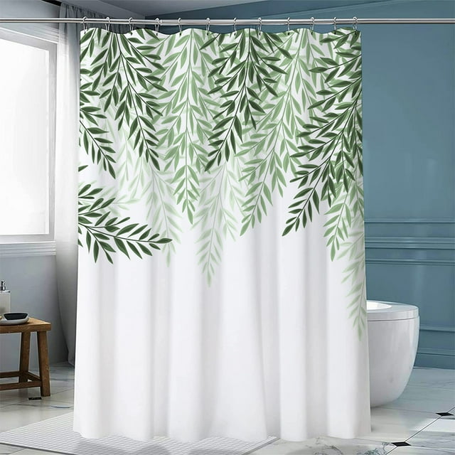 Cateissary Cortina de baño elegante y ecológica Cortina de ducha de poliéster moderna impermeable y duradera para baño YL347-7 asequible 180 Type2 NO2