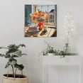 thumbnail image 4 of Oil Painting Kaoru Yamada Living Room Wall Art Canvas Wall Art Print Photo Art Painting Canvas Poster Home Decorative Bedroom Modern Decor Posters Gifts 24x24inch(60x60cm), 4 of 5