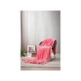 thumbnail image 3 of Pink Embossed Throw Blanket 50X60 100% Polyester, 3 of 5