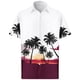 thumbnail image 1 of Men's Hawaiian Printed Button Short Sleeve Shirts Men's Casual Fashion Short Sleeve Shirts M, 1 of 4