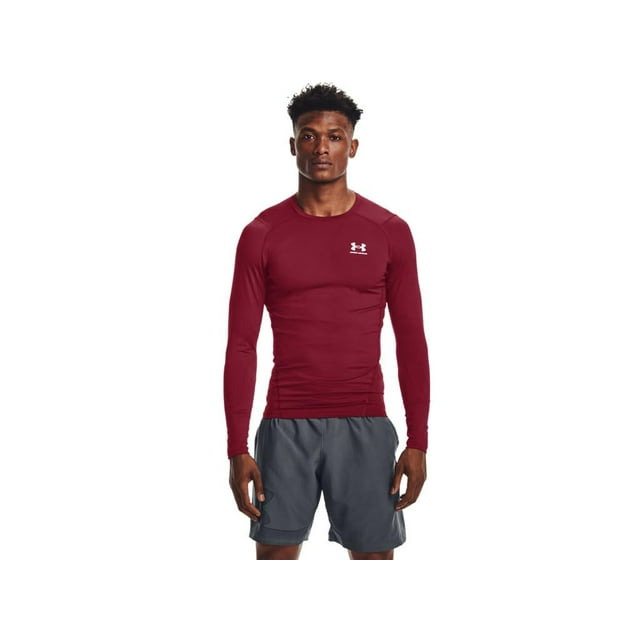 Camiseta Compresiva Under Armour HeatGear® Armour Cardinal