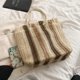 thumbnail image 3 of Bolso de Mano para Mujer Hombro de Paja Playa Verano Tejido Bsvklp, 3 of 9