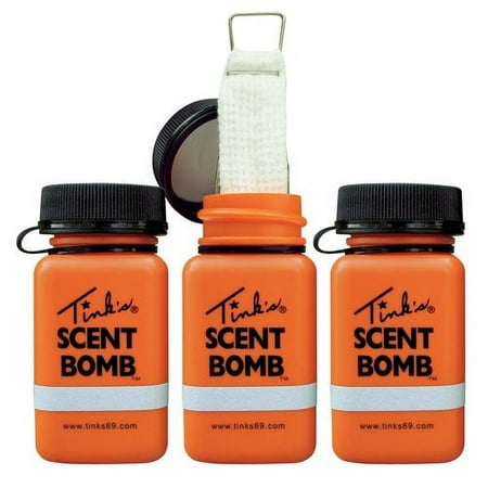 Tink s Scent Bomb Deer Lure Scent Dispenser 3 Pack