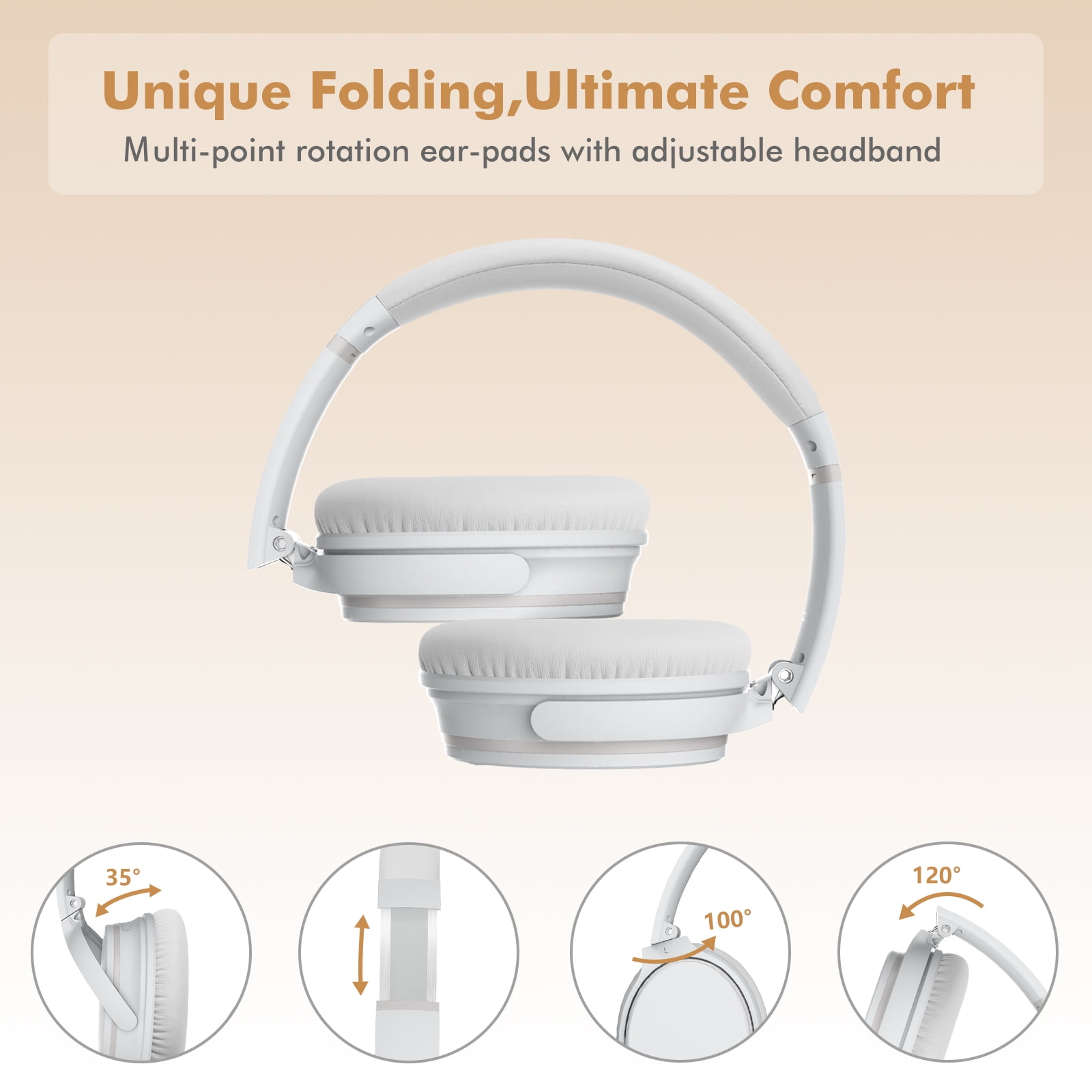 Srhythm NiceComfort 25 Adaptive Hybrid Noise Cancelling Headphones Wireless,with Spatial Audio,ENC,Low Latency Game Mode