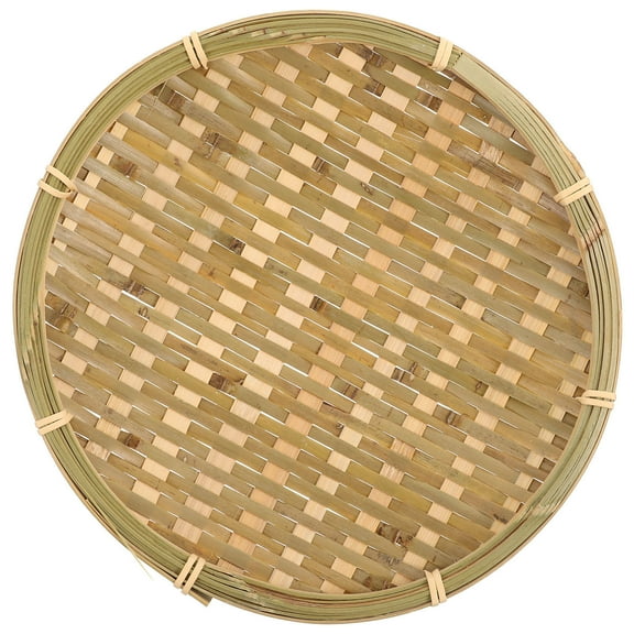 WINOMO Bamboo Woven Storage Basket for Decorative Food Holding Basket 7.8x3.9x5.5 Inches