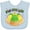 Blue, variant on Inktastic King Cake Baby Mardi Gras Boys or Girls Baby Bib