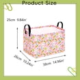 thumbnail image 3 of Chicken Egg Basket Large Empty Fabric Personalized Easter Basket for for Kid, Bunny Eggs Easter Storage Gift Basket for Boy and Girl Hunting Easter Eggs(D), 3 of 7