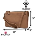 thumbnail image 5 of MUNDI Brady Anti Theft Womens Cell Phone Crossbody Bag RFID Purse Wallet, 5 of 6