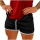 thumbnail image 2 of pstuiky Abreviatura para hombres, Pantalones cortos de fitness para hombre, de color liso, con bolsillos y vendaje para correr, culturismo y entrenamiento Pantalones cortos de entrenamiento, 2 of 5