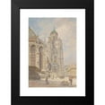 thumbnail image 2 of Franz Kopallik 11x14 Black Modern Framed Museum Art Print Titled - Vienna, St. Stephen's, North Tower, 2 of 5