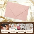 thumbnail image 4 of 16 Pcs Vintage Envelope Valentines Envelopes for Invitations Cards Tree Pattern Pink Paper, 4 of 6